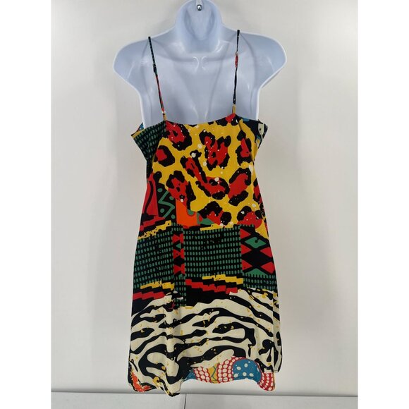 Averie‎ M Sleep Harlow Animal Print V-Neck Night Dress Lounge Slip Dress - Picture 2 of 11